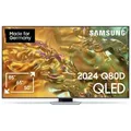 Samsung 50 Zoll QLED 4K Q80D Tizen OSTM Smart TV (2024) - Silber