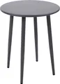 TPFGarden BISTROTISCH Bedford - Gartentisch aus Stahl rund, Oberfläche hellgrau pulverbeschichtet. BxTxH: 60x60x72 cm