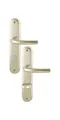 HOPPE Langschildgarnitur Tôkyô 1710/273P Aluminium F2 SK/OL 78 mm DIN links /...