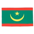 FLAGGE MAURETANIEN NEUE 150x90cm - MAURETANISCHE FAHNE 90 x 150 cm - flaggen AZ FLAG