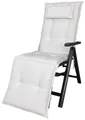 KETTtex Sesselauflage Relaxliege Marbella 2320 weiß 170x50x7,5 cm KETTtex