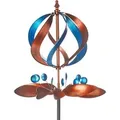 Kobolo Windrad Gartenstecker Dekostecker Windspiel XXL TWIRL