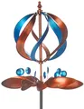 Windrad Dekostecker TWIRL Metallwindspiel Gartenstecker mehrfarbig aus Metall