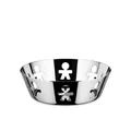 Girotondo |AKK03 Designkorb mit dekoriertem Rand Edelstahl poliert Silber 8 x...