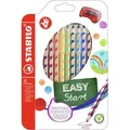 Ergonomischer Buntstift für Rechtshänder - STABILO EASYcolors - 12er Pack mit Spitzer - mit 12 verschiedenen Farben