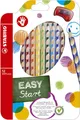 12 x Stabilo® Ergonomischer Buntstift EASYcolors + Anspitzer Rechtshänder 332-12