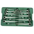 SATA Ratschen Doppelringschlüssel Satz XL X-Beam, 10-tlg.