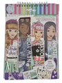 Make it real Kreativset Make it Real Skizzen Buch City Style Mode 17 Schablonen 163 Sticker Fa