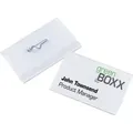 Durable Namensschild Durable 90 X 54 Mm (b X H) Wellennadel Transparent 50 St./pack.