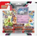 Pokemon Karmesin & Purpur Obsidianflammen Blister 3-er Pack Friedwuff