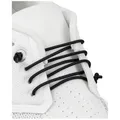 Endoto Schnürsenkel für ON Cloud 5 & 6 Schuhe, Ersatz Elastische Ohne Binden Gummi Rund Schuhbänder Laces Shoelaces für Running Sneaker (Schwarz,26 Zoll)