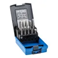 PFERD TOOLS HSS Frässtift Set 81 10-tlg. Zahnung 3 Ø 16/12/10/6mm Schaft-Ø 6mm universal mittel fein