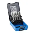 Pferd Tools Frässtifteset 81 Schaft-D.6mm 10-tlg.HSS 3 bruchfeste Ku.-Box