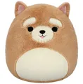 Squishmallows Squishmallow Plüschtier FuzzAMallows Chloeyana der Terrier 40 cm Kuscheltiere Original 2024