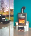 Dauerbrandofen Hark Avenso ECOplus creme raumluftunabhängig 8 kW