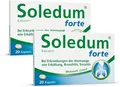 Soledum Kapseln forte | 2x 20 Kapseln | Erkältungskapseln mit Cineol bei Entzündungen der Atemwege wie Bronchitis