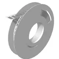 Weidmüller 2885830000 ESG-LP 9/17MM SI Gerätemarkierung Silber 15000St.