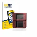 BROTECT Schutzglas für Nintendo DSi XL Schutzfolie Panzer Folie Glas Displayschutz Made in Germany [Kratzfest 9H, Anti-Fingerprint,Transparent]