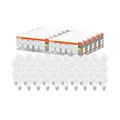 Osram LED-Lampe, Sockel: E27, Warm White, 2700 K, 8,50 W, Ersatz für 60-W-Glühbirne, matt, LED BASE CLASSIC A, 10 x 5er-Pack