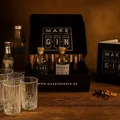 Longdrinkglas in Kristall Optik 6er Set Gläser + Make Your Gin Geschenkset