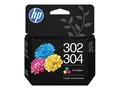 HP 302/304 HPTricolor Original Ink Crtg.
