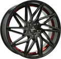 18 Zoll KESKIN KT20 5x112 ET30 Alufelgen BLACK PAINTED RED INSIDE