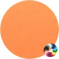 BIASTO Filzuntersetzer Rund 20cm in orange (HF002); Farbauswahl & Größenwahl; Untersetzer Gläser; Für Getränke, Tassen, Blumentöpfe, Vasen, Tisch, Bar, Wohnung, Tisch-Deko