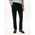 Tommy Hilfiger Chinohose CORE DENTON ESSENTIAL Straight Fit, Baumwolle mit Stretch blau 34