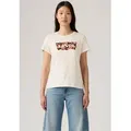 Levi's® T-Shirt LSE THE PERFECT TEE mit Logodruck beige XL (42)