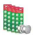 AG13 LR44 1.5V Knopfzelle Batterien Ohne Quecksilber 40 Stück(357/357A/L1154/A76/GPA76)【3 Jahre LagerGarantie】 (lr44-40)