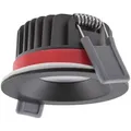 LEDVANCE Spot Fireproof fix 8W Dimmbar 3000K IP65 feuerbeständige LED Einbauleuchte in Schwarz