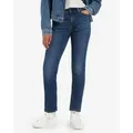 Levi's für Damen. A6199-0008 Jeans 712 Slim fit blau (30/34), Lässig, Baumwolle, Denim