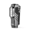 Sofirn ST10 Mini Taschenlampe Led Aufladbar, 1000LM Spot / 500LM Flut / 660NM Rotlicht, Doppelte Maglite, Type-C, Clip, IPX6 Wasserdicht, Taschenlampen Klein für Zuhause, Gassigehen, Angeln, Notfälle