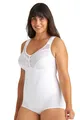 Miss Mary of Sweden Happy Hearts Figurformender, bügelloser Body 80C Weiss