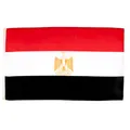 AZ FLAG - Flagge Ägypten - 250x150 cm - Ägyptische Große Fahne 100% Polyester mit Messing-Ösen - UV-beständig - Vives Farben - 300g