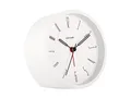 Karlsson [DL] Alarm Clock Belle Numbers Iron White -