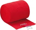 Höga Lastic-Color, rot, 6 cm x 5 m gedehnt, dauerelastische Idealbinde, 1er Pack (1 x 0.036 kg)