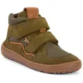 froddo® BAREFOOT TEX AUTUMN Klettschuh, Winterstiefel mit TEX-Membrane grün 23 EU