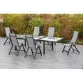 Gartentisch ''Semi'', Graphitfarben/Grau