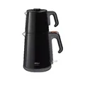 Arzum cay sefa elektrischer Wasserkocher 1,8l 1650W Schwarz