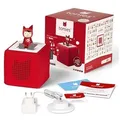 tonies Hörspiel Toniebox Starterset rot inkl. Kreativ Tonie rot