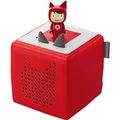 Tonies Lautsprecher Toniebox Starterset Rot (Kreativ-Tonie)