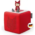 Tonies Toniebox Starterset Rot (Kreativ-Tonie) (Deutsch) (03-0011)