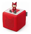 tonies Toniebox Starterset mit Kreativ-Tonie  Rot Rot