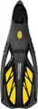 Aqua Speed INOX Unisex Flossen für bequemes Schnorcheln Tauchen Schwimmen | Taucherflossen | Schwimmflossen | Schnorchelflossen, grau/gelb, 36/37