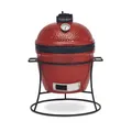 Kamado Joe Keramikgrill Junior, rot / schwarz, Die ideale Lösung für Flexibilität
