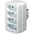 Brennenstuhl - Adapterstecker - Weiß