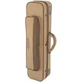 Arnolds & Sons Soprano Sax Case Straight Vintage - Gigbag Blasinstrument