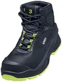 Uvex 3 S3 SRC ESD Leder Arbeitsstiefel - wasserabweisende Schnürstiefel - Gr 42