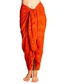 PANASIAM Sarong B017 OrangeBambooleaf, L